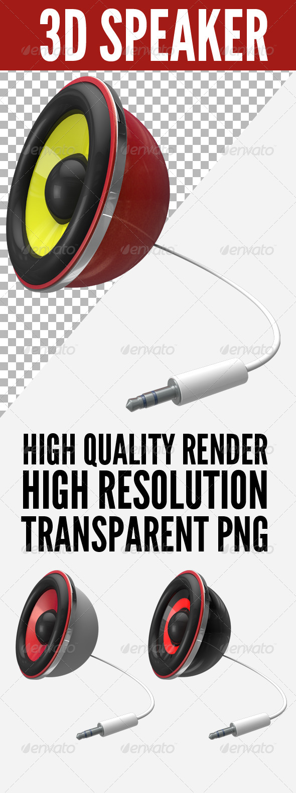 3D Speaker With Mini Jack 3D Speaker With Mini Jack