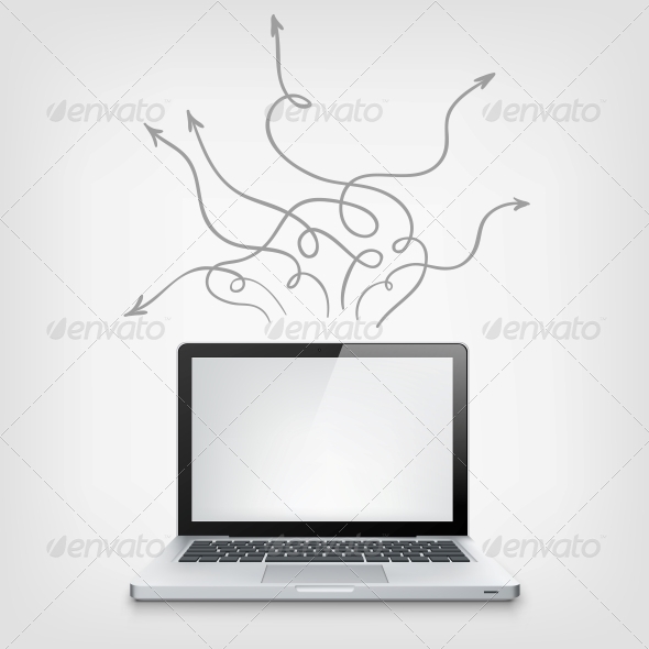 Laptop Concept Laptop Concept