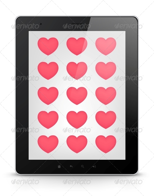Digital Tablet Concept Digital Tablet Concept