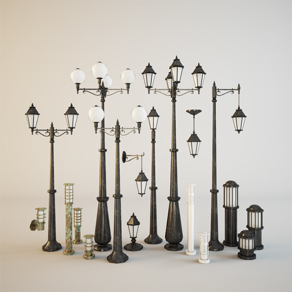 Street lamps Street lamps