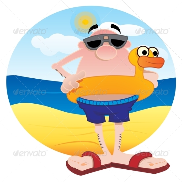 Tourist on the Beach Tourist on the Beach