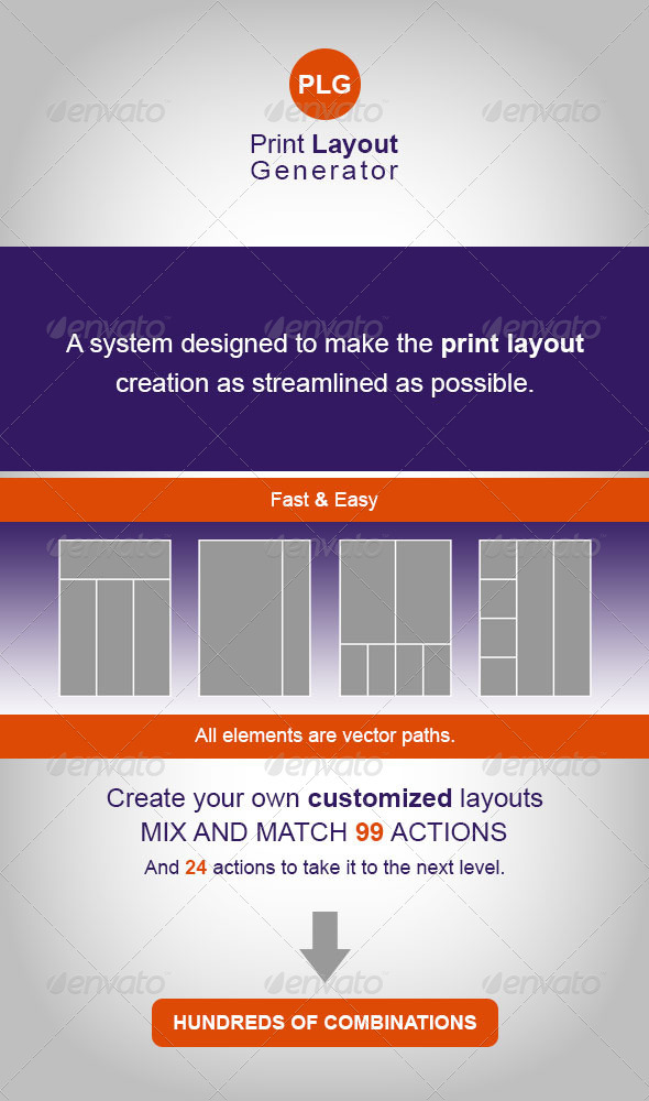 Print Layout Generator - Utilities Actions