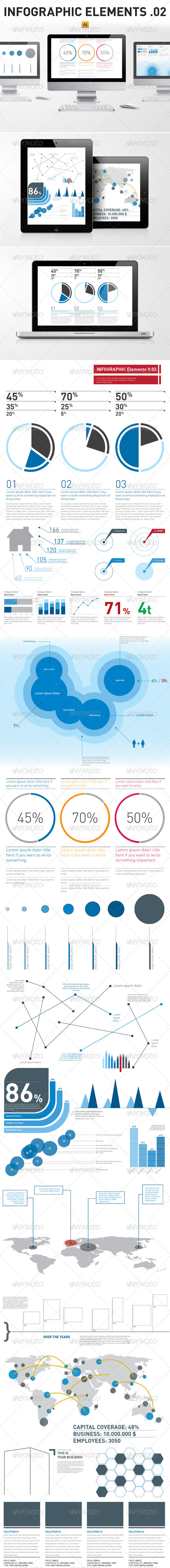 Infographic Elements Template Pack 02