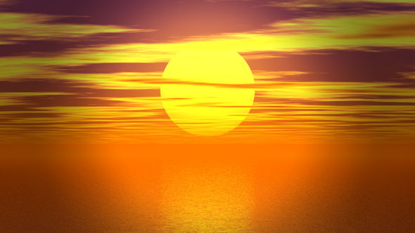 Sunset Over Ocean Sunset Over Ocean
