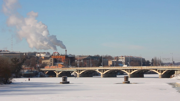 Bridge in Winter 1 Bridge in Winter 1