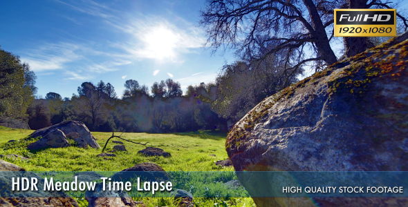 HDR Meadow Time Lapse HDR Meadow Time Lapse