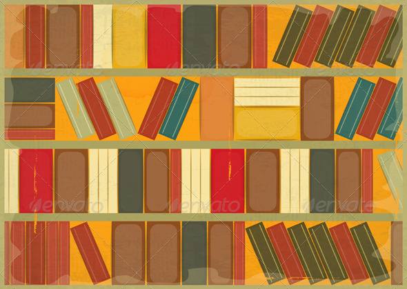 Book Background Retro Style Book Background Retro Style