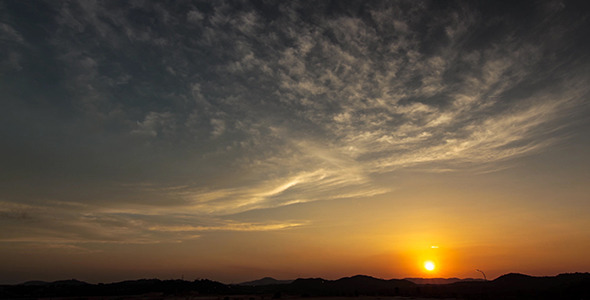 Hillside Sunset Time Lapse Hillside Sunset Time Lapse