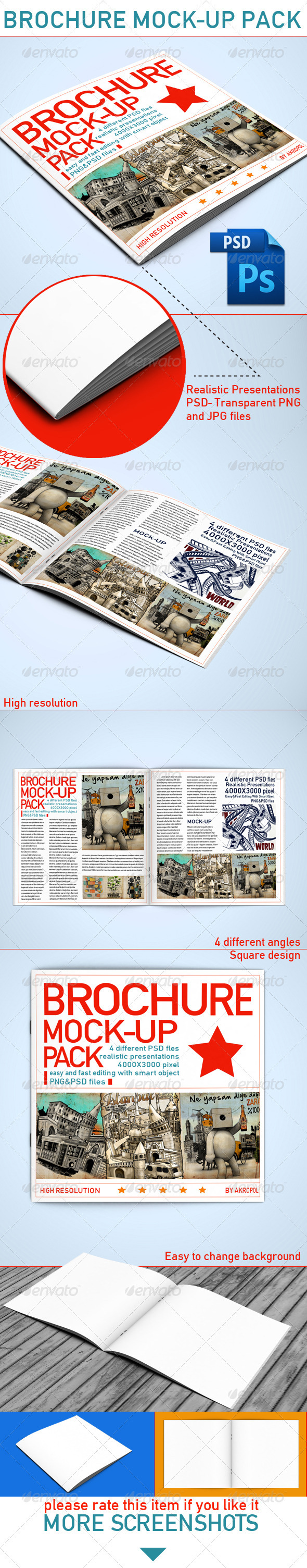 Brochure Mock Up Brochure Mock Up