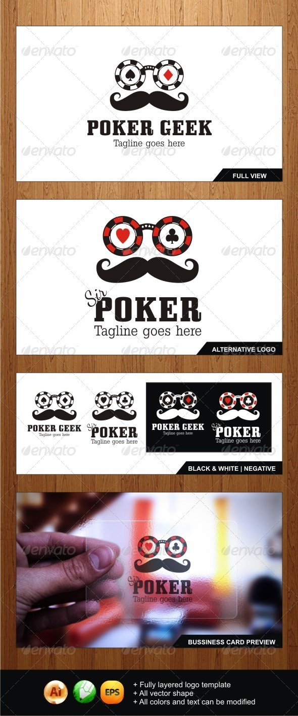 Poker Geek - Sir Poker Logos