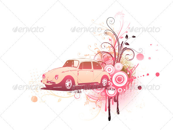 Floral Decorative Background Floral Decorative Background