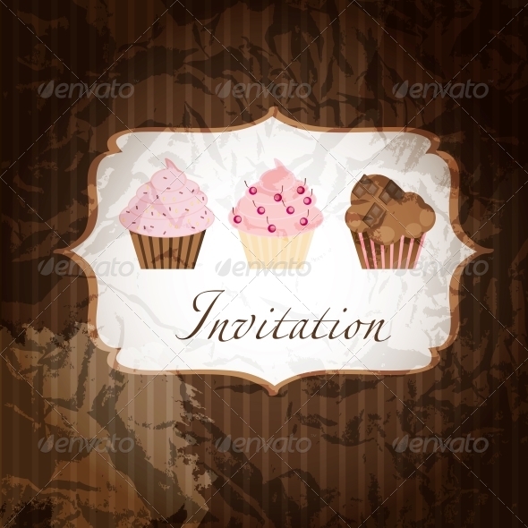 cupcake invitation background cupcake invitation background