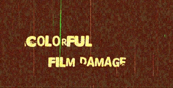 Colorful Film Damage 4-Pack Colorful Film Damage 4-Pack