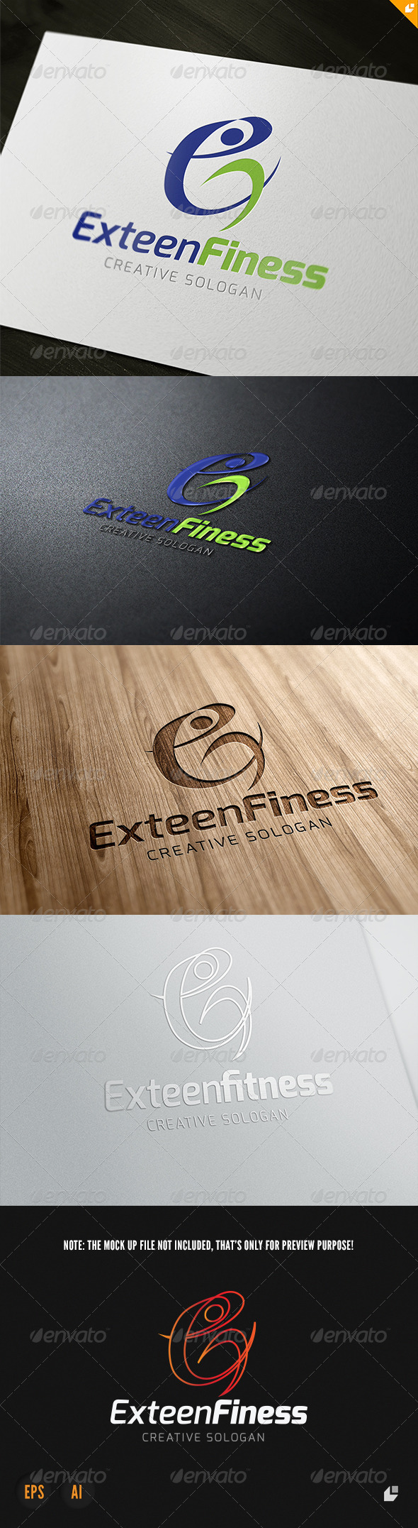 Exteen Fitness Logo