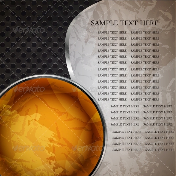 Abstract Background with Glass Balls - Backgrounds Decorative