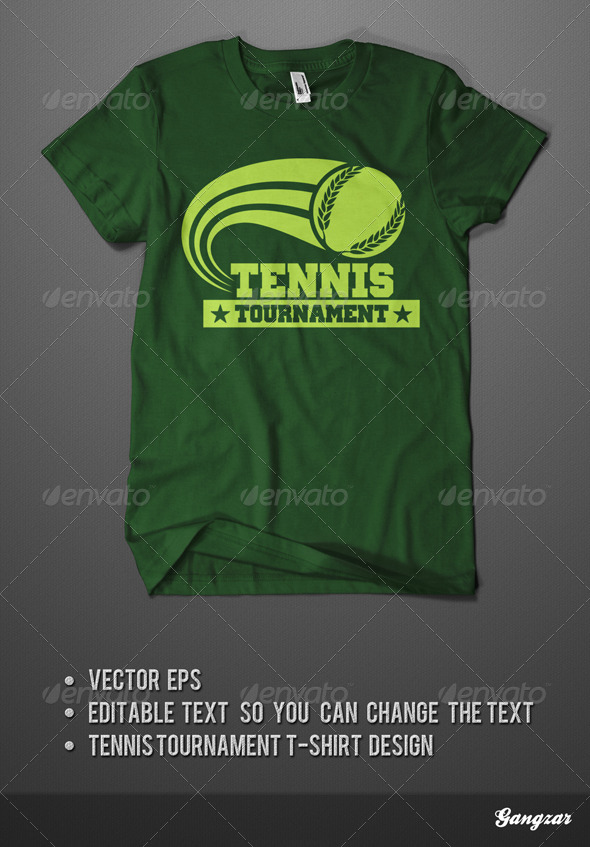Tennis Tournament T-Shirt Tennis Tournament T-Shirt