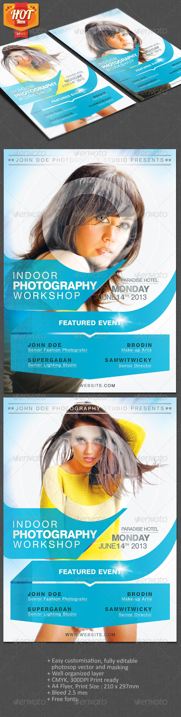 Photographer A4 Flyer Photographer A4 Flyer