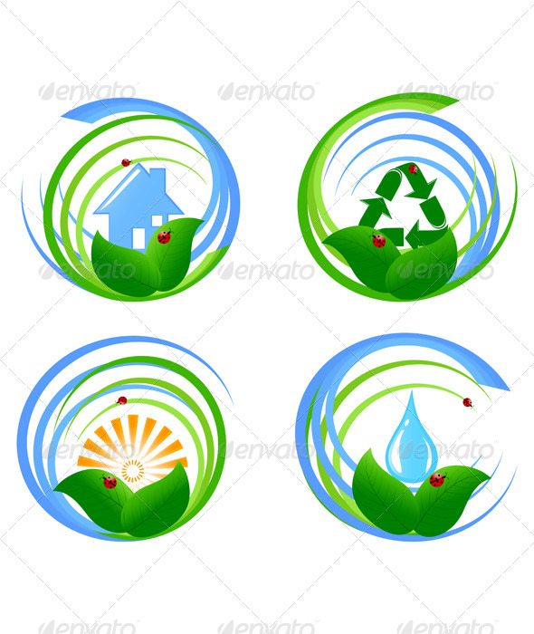 Set of an Environmental Design Elements Set of an Environmental Design Elements