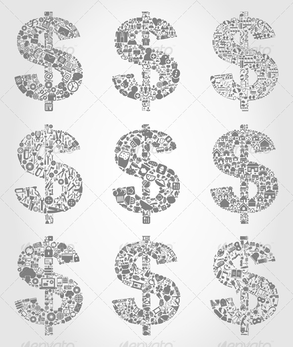 Set of Dollars Set of Dollars