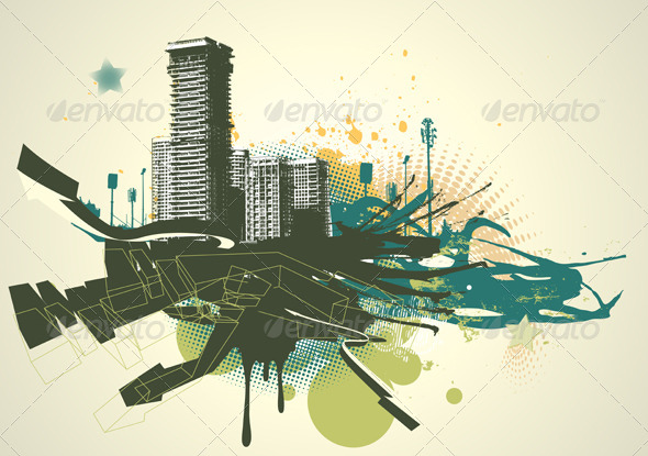 Urban Grunge Background Urban Grunge Background