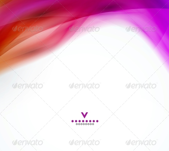 Abstract Wave Design Template Abstract Wave Design Template