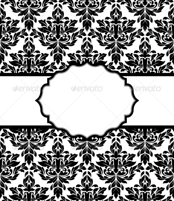 Seamless background with decorative elements Seamless background with decorative elements