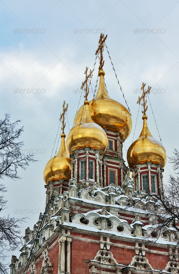 Church of the Resurrection in Kadashi, Moscow, Russia