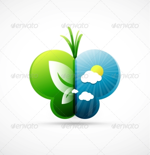 Nature Butterfly Concept Nature Butterfly Concept
