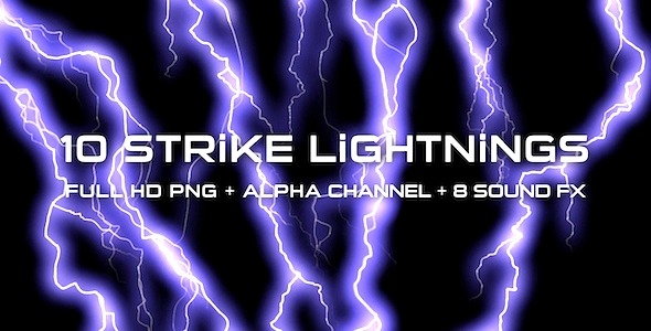 Strike Lightnings Pack of 10 Strike Lightnings Pack of 10