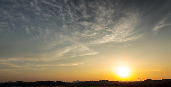 Hillside Sunset Time Lapse 1 4K Resolution Hillside Sunset Time Lapse 1 4K Resolution