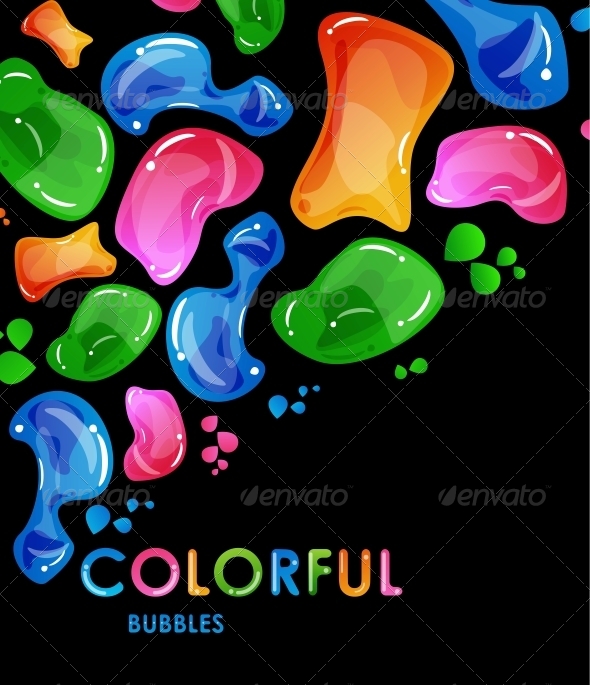 Vector Abstract Colorful Bubbles Vector Abstract Colorful Bubbles