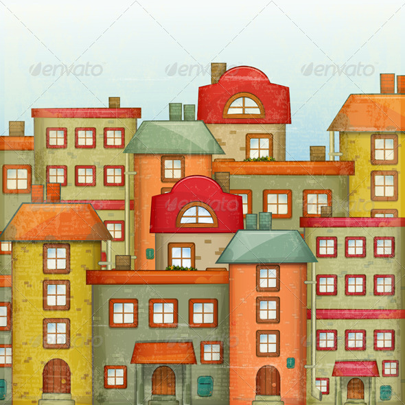 Town Background Town Background