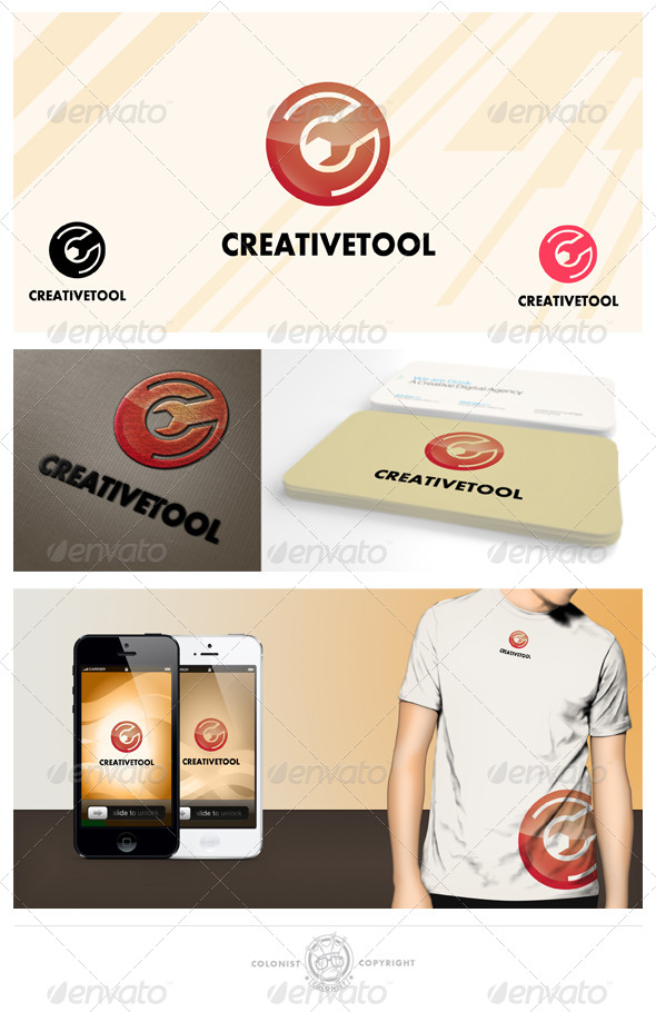 Creative Tool Letter C Logo Creative Tool Letter C Logo