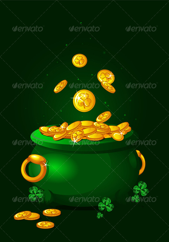Pot of Gold Background Pot of Gold Background