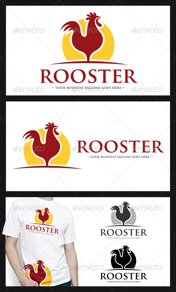 Rooster Logo Template Rooster Logo Template