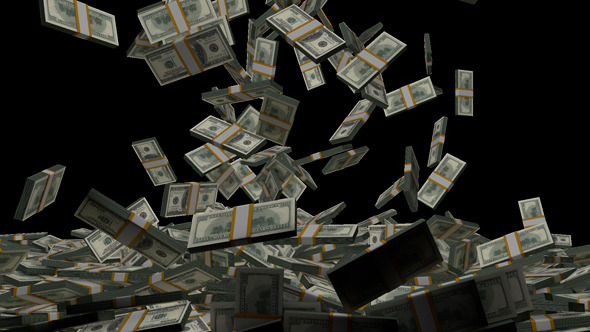 clipart of money falling - photo #47