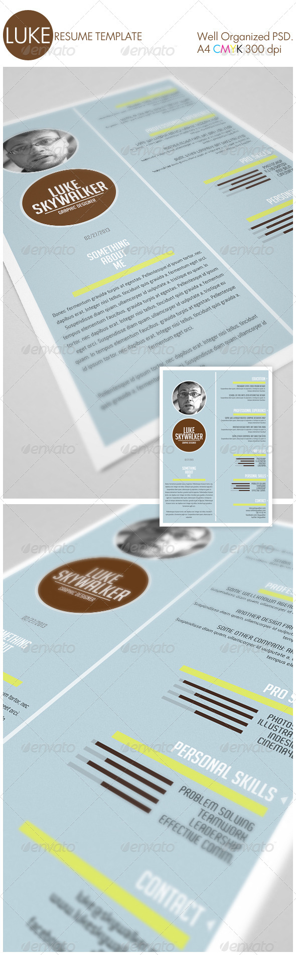 Luke Resume Template