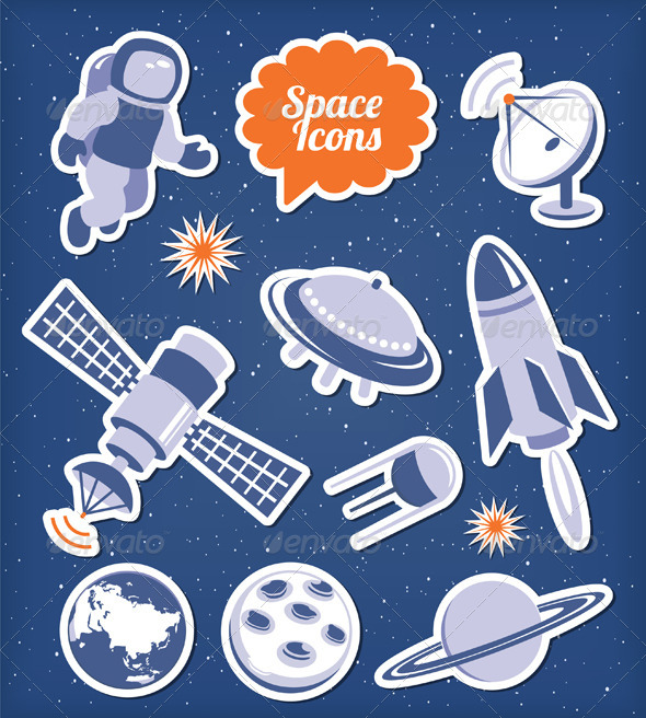 Space Icons Set