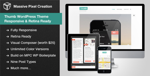 Thumb WordPress Theme - Responsive & Retina Ready