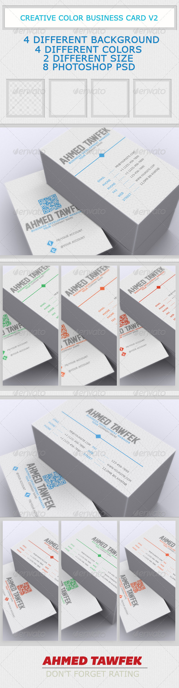 Creative Color Business Card V2 Creative Color Business Card V2