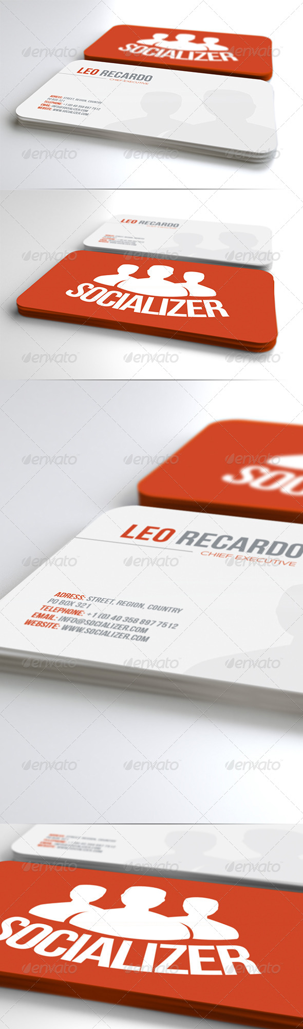 Social Business Card Social Business Card