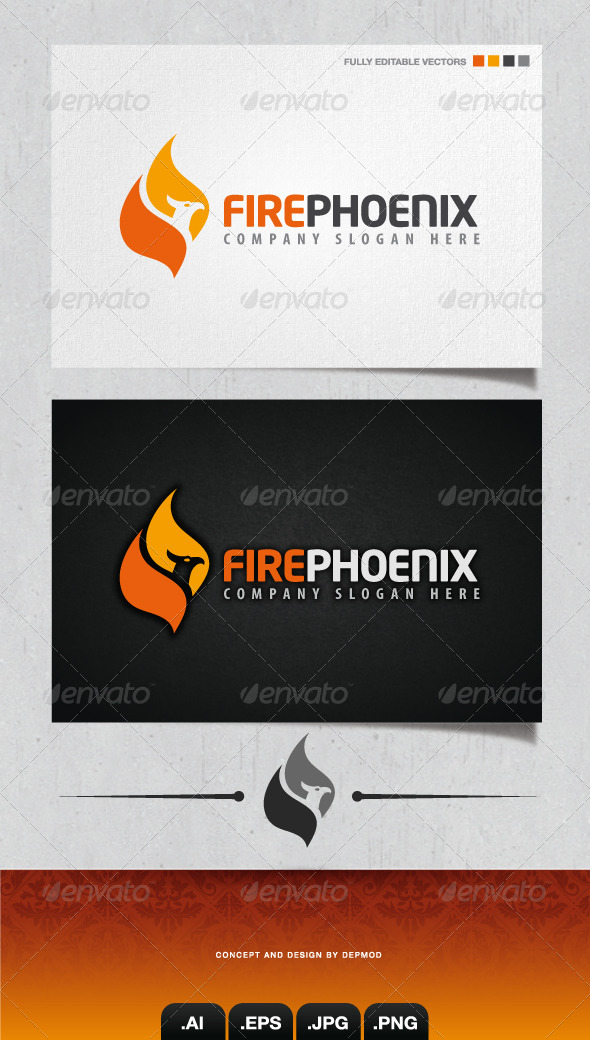 Fire Phoenix Logo Fire Phoenix Logo