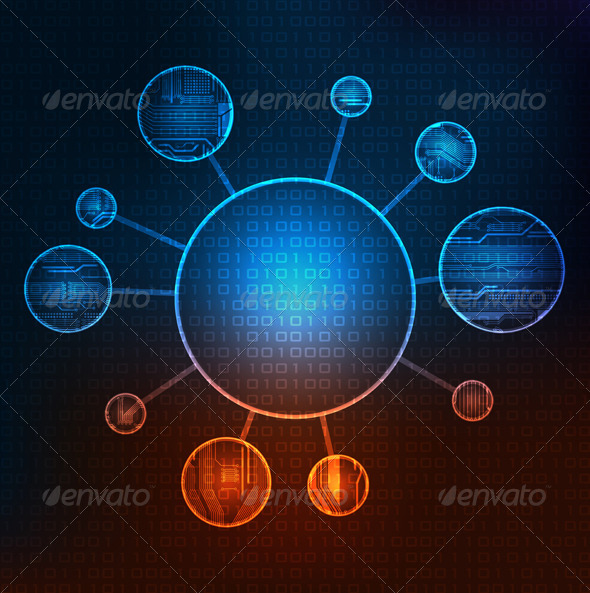 Modern Technology Theme Background Modern Technology Theme Background