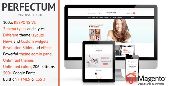 Perfectum - Responsive Magento theme!