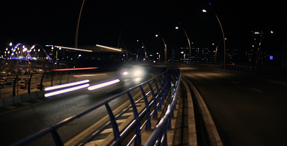Bridge Traffic Time Lapse Bridge Traffic Time Lapse