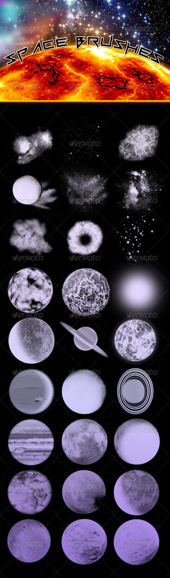 Space Brushes - Miscellaneous Brushes
