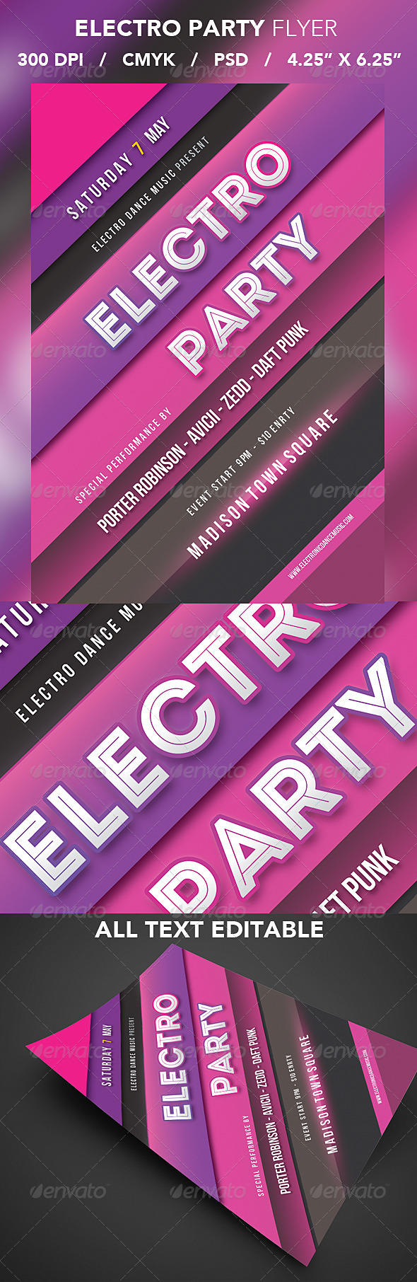 Electro Party Flyer Electro Party Flyer