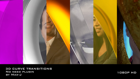 3D Curve Transitions Pack 3D Curve Transitions Pack