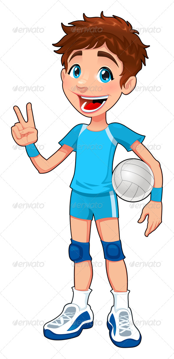 Young Volleyball Player Young Volleyball Player