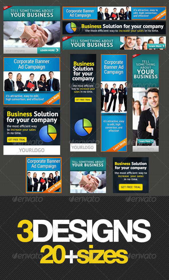 Corporate Banner Set Bundle 1.0 Corporate Banner Set Bundle 1.0